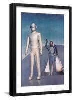 Robot from Day the Earth Stood Still-null-Framed Art Print