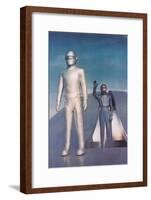 Robot from Day the Earth Stood Still-null-Framed Art Print