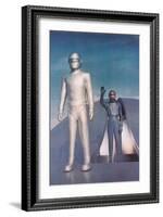 Robot from Day the Earth Stood Still-null-Framed Art Print