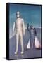 Robot from Day the Earth Stood Still-null-Framed Stretched Canvas