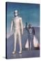 Robot from Day the Earth Stood Still-null-Stretched Canvas