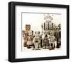 Robot Group-null-Framed Art Print