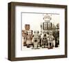 Robot Group-null-Framed Art Print