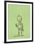 Robot Icecream-Michael Murdock-Framed Giclee Print