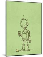 Robot Icecream-Michael Murdock-Mounted Giclee Print