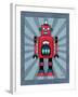 Robot II-Teresa Woo-Framed Art Print