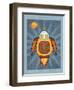 Robot III-Teresa Woo-Framed Art Print