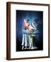 Robot Intelligence-Victor Habbick-Framed Photographic Print