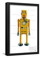 Robot Lilliput-null-Framed Poster