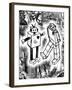 Robot Love-Roseanne Jones-Framed Giclee Print