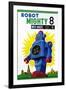 Robot Mighty 8 with Magic Color-null-Framed Art Print