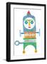 Robot Party Element III-Melissa Averinos-Framed Art Print