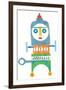 Robot Party Element III-Melissa Averinos-Framed Art Print