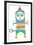 Robot Party Element III-Melissa Averinos-Framed Art Print