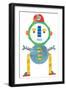 Robot Party Element IV-Melissa Averinos-Framed Art Print