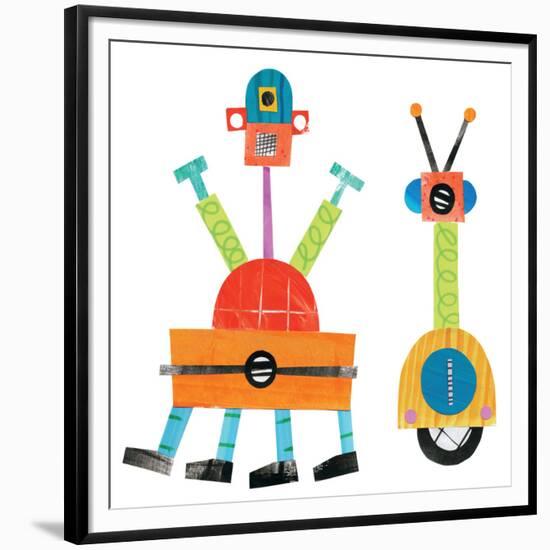 Robot Party Element VII-Melissa Averinos-Framed Premium Giclee Print