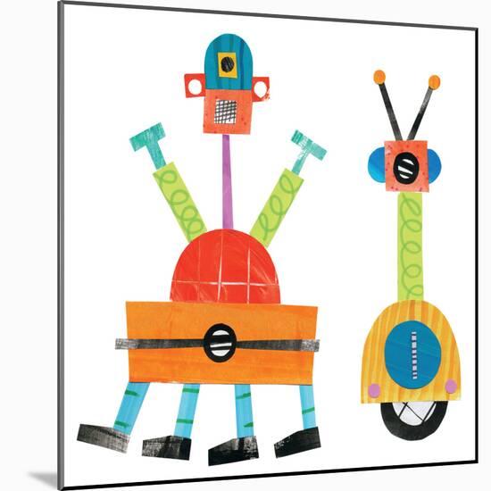 Robot Party Element VII-Melissa Averinos-Mounted Art Print