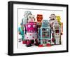 Robot Toys-davinci-Framed Art Print