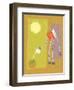 Robot watering a plant-Harry Briggs-Framed Giclee Print