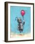 Robot with Red Balloon-Craig Snodgrass-Framed Giclee Print