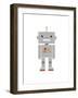 Robot-Dicky Bird-Framed Premium Giclee Print