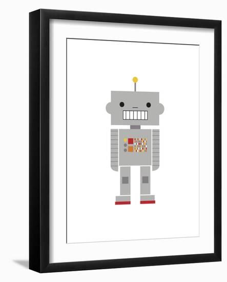 Robot-Dicky Bird-Framed Premium Giclee Print