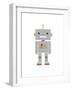 Robot-Dicky Bird-Framed Premium Giclee Print