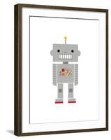 Robot-Dicky Bird-Framed Giclee Print