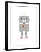 Robot-Dicky Bird-Framed Giclee Print