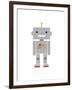 Robot-Dicky Bird-Framed Giclee Print