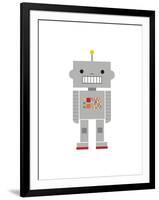 Robot-Dicky Bird-Framed Giclee Print