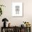 Robot-Dicky Bird-Giclee Print displayed on a wall