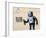 Robot-Banksy-Framed Giclee Print