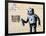 Robot-Banksy-Framed Giclee Print