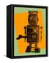 Robot-freelanceartist-Framed Stretched Canvas