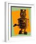 Robot-freelanceartist-Framed Art Print
