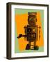 Robot-freelanceartist-Framed Art Print