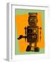 Robot-freelanceartist-Framed Art Print