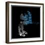 Robot-sauliusl-Framed Art Print