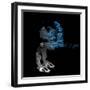 Robot-sauliusl-Framed Art Print