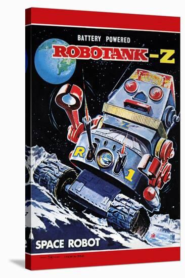 Robotank-Z Space Robot-null-Stretched Canvas