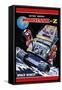 Robotank-Z Space Robot-null-Framed Stretched Canvas