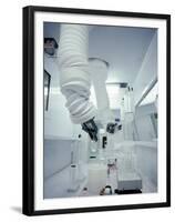 Robotic Arms in Pharmaceutical Manufacturing-John Coletti-Framed Premium Photographic Print