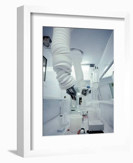 Robotic Arms in Pharmaceutical Manufacturing-John Coletti-Framed Photographic Print