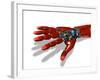 Robotic Hand-Victor Habbick-Framed Photographic Print