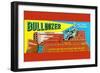 Robotrac Bulldozer-null-Framed Premium Giclee Print