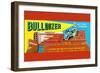 Robotrac Bulldozer-null-Framed Art Print