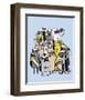 Robots 2-Ghica Popa-Framed Art Print