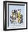 Robots 2-Ghica Popa-Framed Art Print