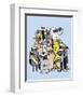 Robots 2-Ghica Popa-Framed Art Print